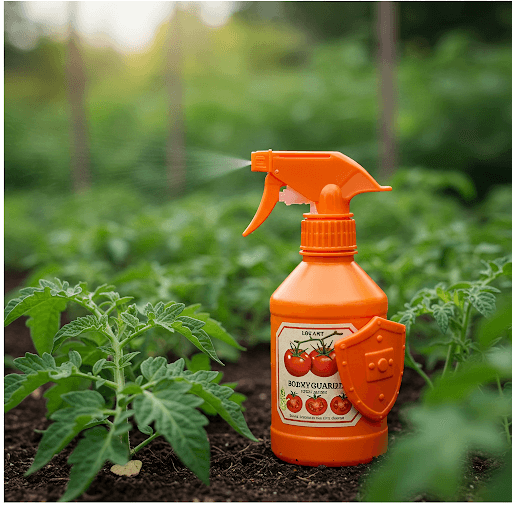 horticultural oil spray defending it's garden